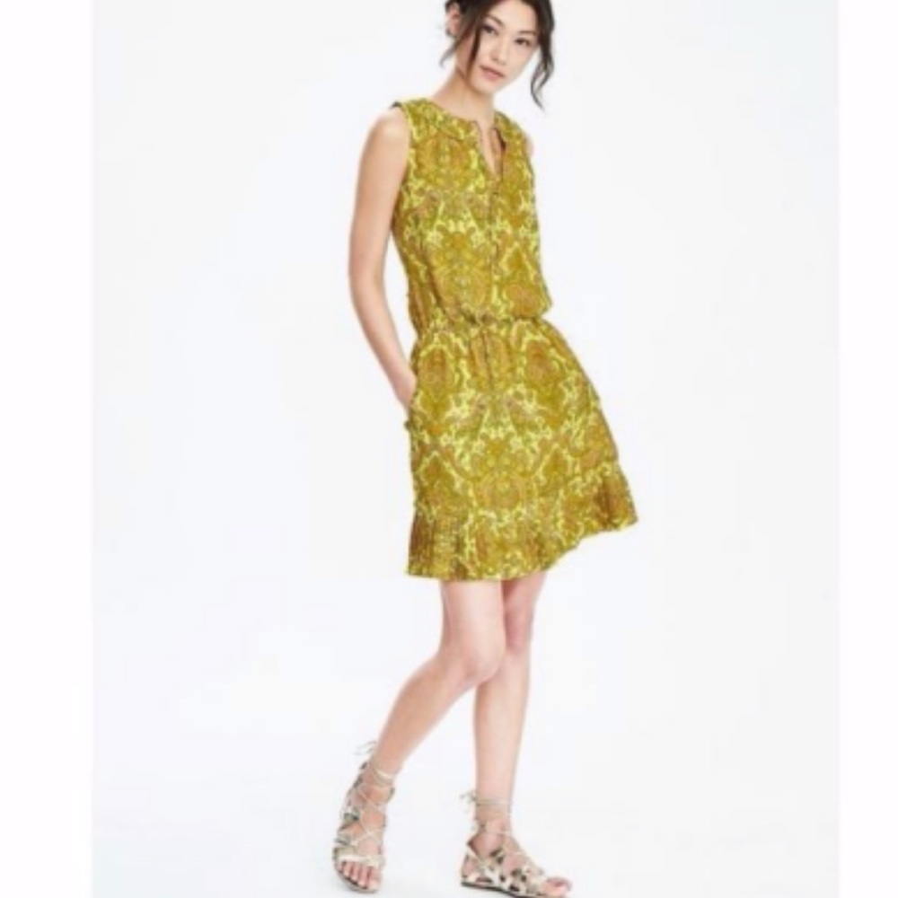 Banana Republic Paisley Print Dress